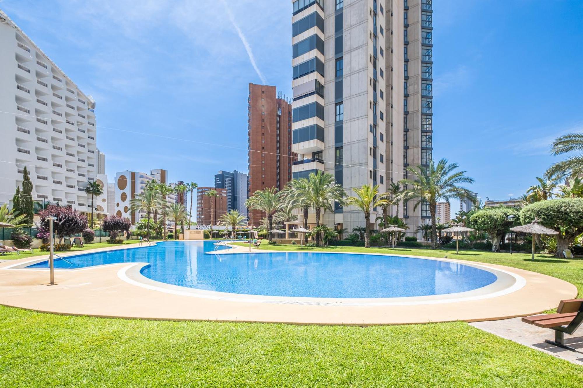 Gemelos 26 Resort Apartment 9-C Levante Beach Benidorm Exteriör bild